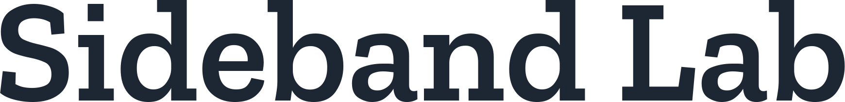 Sideband Lab